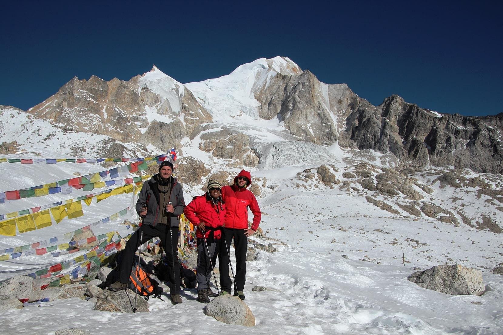 Himalayan trekking moment